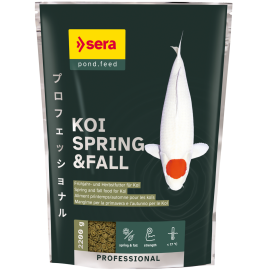 SERA Koi Professional Primavara / Toamna, Hrana, Peleti Plutitori, Pentru Crapi Koi, 2.2kg