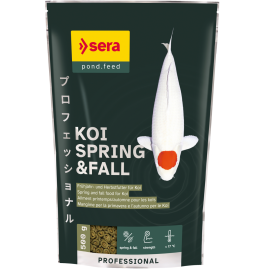 SERA Koi Professional Primavara / Toamna, Hrana, Peleti Plutitori, Pentru Crapi Koi, 500g