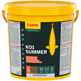 SERA Koi Professional Vara, Hrana, Peleti Plutitori, Pentru Crapi Koi, 7kg