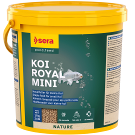 SERA Koi Royal Mini, Hrana Granulata Pentru Crapi Koi Mici (