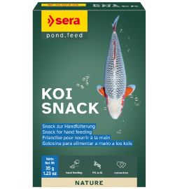 SERA Koi Snack, Sticks Pentru Hranirea din Mana a Crapilor Koi, 20buc
