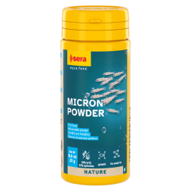 SERA Micron Nature, Hrana Pentru Cresterea Pestilor de Acvariu, 50ml