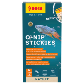 SERA O-Nip Nature, Hrana Tablete Pentru Pesti de Acvariu, 24buc
