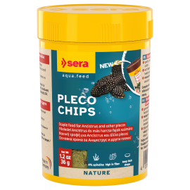SERA Catfish Chips Nature, Hrana Pentru Pesti Ancistrus si Pleco, 100 ml