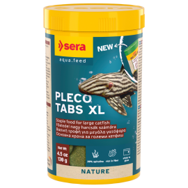 SERA Catfish Tabs XXL, Hrana Tablete Pesti Pleco si Alte Specii de Sanitari, 250ml