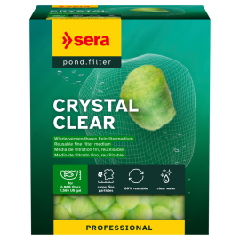SERA Pond Crystal Clear – Material Filtrant Reutilizabil pentru o Apă Clară și Fără Alge Plutitoare în Iaz, 5000ml