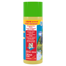 SERA Pond Filter Biostart – Activator Biologic pentru Filtru și Descompunerea Nămolului în Iazuri, 250ml