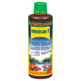 SERA Pond Omnisan, Tratament Universal pentru Infecții Micotice și Paraziți în Iazuri, 250ml