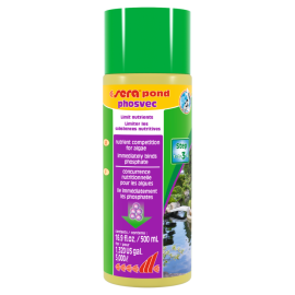 SERA Pond Phosvec, Elimină Fosfații și Oprește Dezvoltarea Excesivă a Algelor din Iaz, 500ml