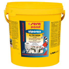 SERA Siporax Pond Professional 25 mm – Material Filtrant Biologic de Înaltă Performanță pentru Iazuri, 2kg
