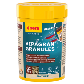 SERA Vipagran Nature, Hrana Granulata Pentru Pesti de Acvariu, 100ml