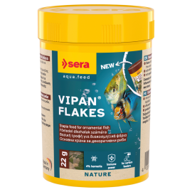 SERA Vipan Nature, Hrana Fulgi Pentru Pesti de Acvariu, 100ml
