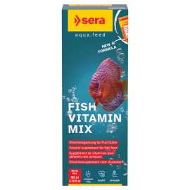 SERA Fish Vitamin Mix, Complex de Vitamine Pentru Pesti de Acvariu, 100ml