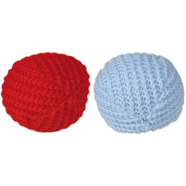 Set 2 Mingi Soft, cu Catnip, Pentru Pisica, 4.5cm