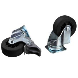 Set 4 Roti Pentru Cusca SKUDO Conforma IATA, Transport Caini cu Avionul