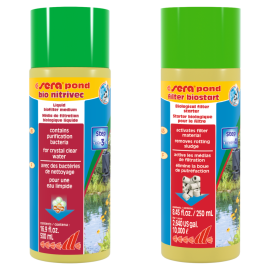 Set SERA Pond Bio Nitrivec + SERA Pond Filter Biostart – Activare Biologică Completă pentru Iazuri Sănătoase și Apă Cristalină