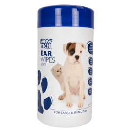 SHOW TECH Ear Wipes, Servetele Umede Pentru Urechi Caini si Pisici 60buc