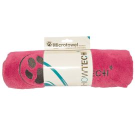 SHOW TECH+Prosop Microfibra Roz, Pentru Caini si Pisici, 90x56cm