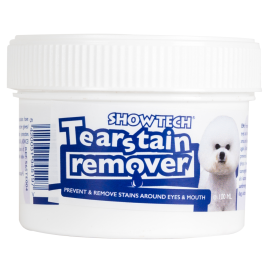 SHOW TECH Tear Stain Remover, Crema Pentru Indepartat Petele din Jurul Ochilor si Botului la Caini si Pisici cu Blana Alba 100ml