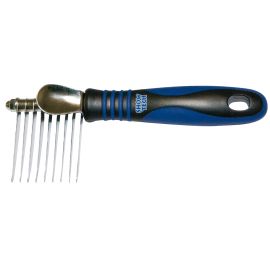 SHOW TECH Dematter Comb, Piaptan Pentru Descalcirea Blanii cu 9 Lame Otel Inox