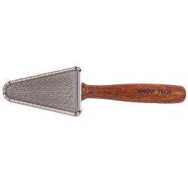 SHOW TECH Extra Life Rosewood Slicker Triangular, Perie Profesionala Caini, Orice Tip de Blana