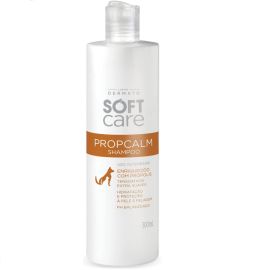SOFT CARE Dermato Propcalm, Sampon Dermatologic Pentru Caini si Pisici cu Pielea Sensibila, Iritata, 300ml