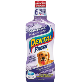 SYNERGY Dental Fresh Plaque & Tartar, Apa de Gura Pentru Caini, cu Efect Antitartru, 503ml