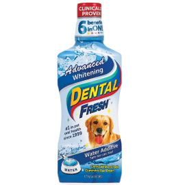 SYNERGY Dental Fresh Whitening, Apa de Gura Pentru Caini, cu Efect de Albire a Dintilor, 503ml