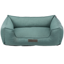 TALIS Culcus Pentru Caini si Pisici, Husa Detasabila, din Poliester Verde Menta, 80x60cm