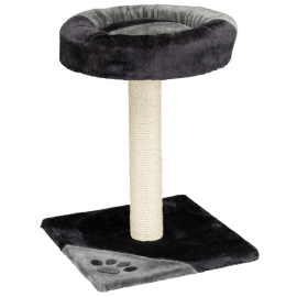 TARIFA Ansamblu Sisal si Culcus, Plus Gri, Ideal Pentru Pui de Pisica, 35x35cm | Inaltime 52cm