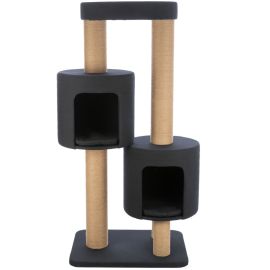 TEITES XXL Centru Joaca si Relaxare Pentru Pisici de Talie Mare, Negru, 78x58cm | Inaltime 148cm