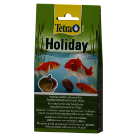 TETRA Pond Holiday – Bloc de Hrană pentru Pești de Iaz, 14 Zile de Nutriție Completă, 98g