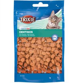TRIXIE Dentinos, Recompensa Pisici Pentru Mentinerea Igieneii Dentare, 50g