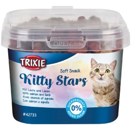 TRIXIE Kitty Star Recompense Moi Pentru Pisici, cu Somon si Miel, 140g