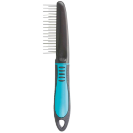 TRIXIE Piaptan cu Dinti Alternanti Pentru Caini si Pisici cu Blana Lunga, 22 cm