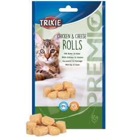TRIXIE Premio Recompense Moi Pentru Pisici, cu Pui si Cascaval, 50g