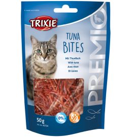 TRIXIE Premio Recompense Pentru Pisici, Fasii Carne de Pui si Ton, 50g