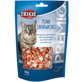 TRIXIE Premio Recompense Pisici, Sandwich cu Ton, 50g