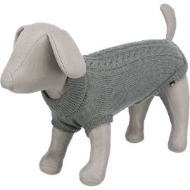 TRIXIE Pulover Pentru Caini KENTON Gri, Marime S (L=36cm)