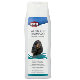 TRIXIE Sampon cu Balsam Pentru Caini, Pentru o Blana Stralucitoare Usor de Periat, 250 ml