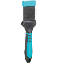 TRIXIE Soft Brush Perie Slicker Mica, cu Cap Flexibil Pentru Orice Tip de Blana 5x20cm