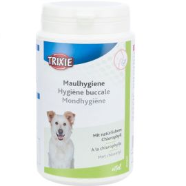 TRIXIE Tablete cu Clorofila Pentru Mentinerea Igienei Orale si a Respiratiei Fresh la Caini, 220g
