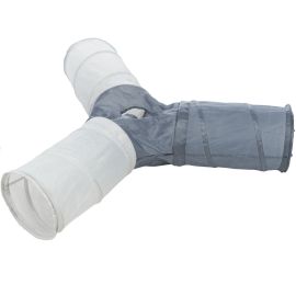 Tunel din Nylon cu 4 Intrari Pentru Pisici 3 / 50x22cm