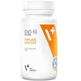 VET EXPERT Immune System, Supliment Pentru Intarirea Imunitatii la Caini si Pisici, 30 capsule