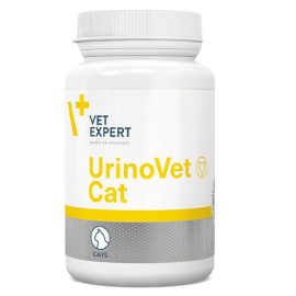 VET EXPERT UrinoVet Cat Twist Off, Supliment Pentru Suportul Functionarii Normale a Tractului Urinar la Pisici, 45 capsule