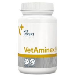 VET EXPERT VetAminex Twist Off, Supliment cu Vitamine si Minerale Pentru Caini si Pisici, 60 capsule