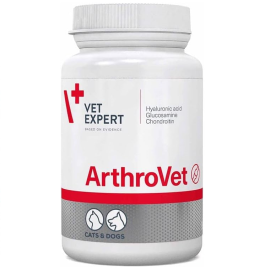 VET EXPERT ArthroVet Supliment Pentru Functionarea Normala a Cartilajelor si Articulatiilor la Caini si Pisici, 90 tablete