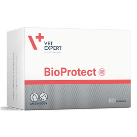 VET EXPERT BioProtect Supliment Nutritiv Probiotic Pentru Caini si Pisici, 60 capsule
