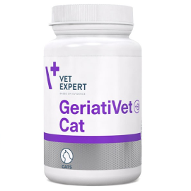 VET EXPERT GeriatiVet Cat Twist Off, Supliment Pentru Pisici Senioare, 60 capsule