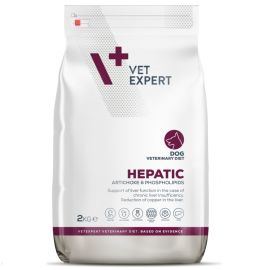 VETEXPERT 4T VETERINARY DIET Hepatic, Hrana Uscata Caine cu Insuficienta Hepatica Cronica, 2kg